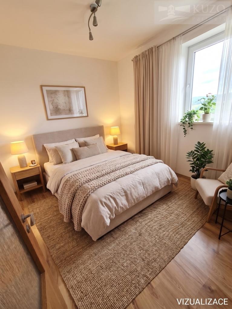 Pronájem bytu 2+kk 52 m2