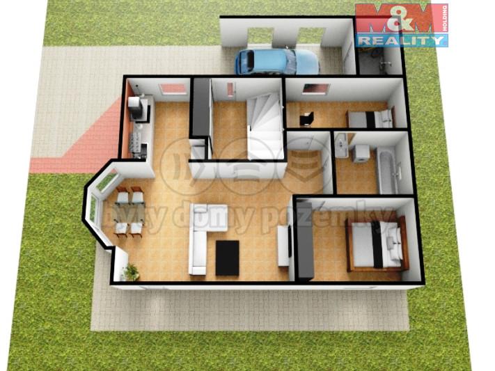 Pronajem bytu dům 170 m2