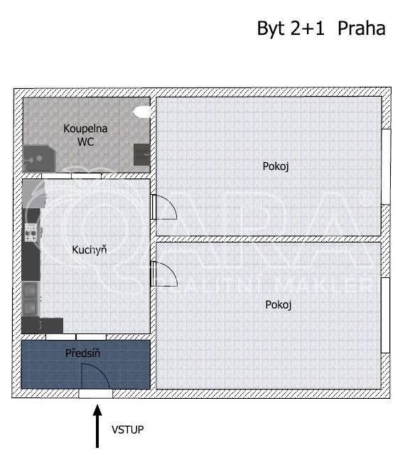 Prodej bytu 2+kk 67 m2, Praha – náhled fotky 24