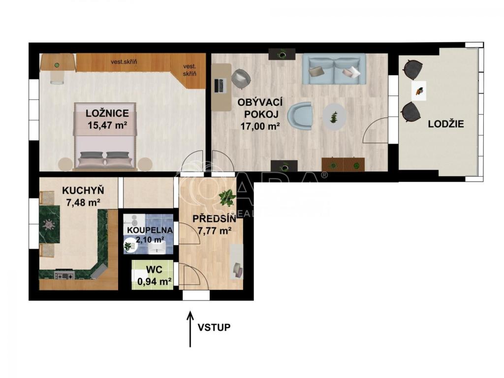 Prodej bytu 2+1 53 m2, Ostrava – náhled fotky 9