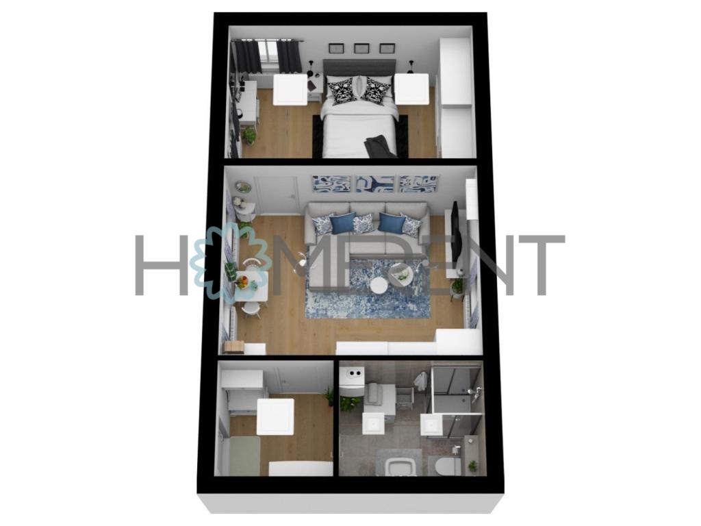 Pronájem bytu 2+kk 42 m2