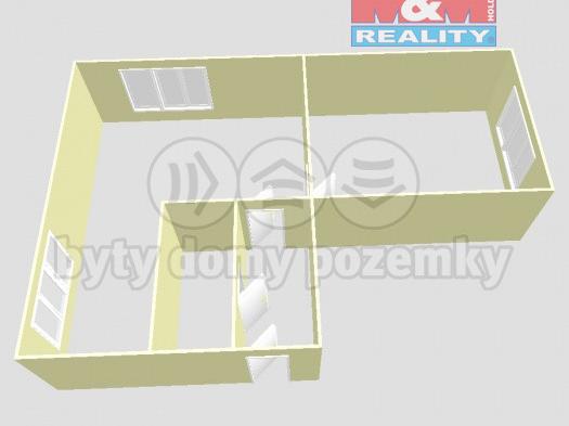 Pronajem bytu 2+kk 65 m2