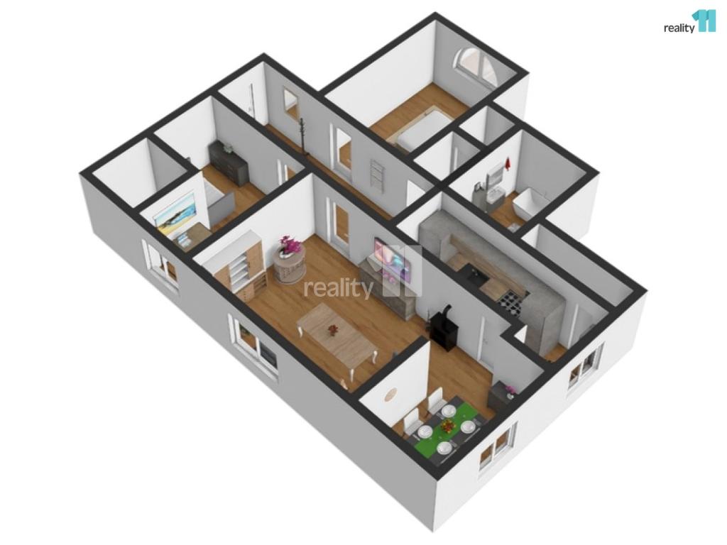 Pronájem bytu 3+1 101 m2