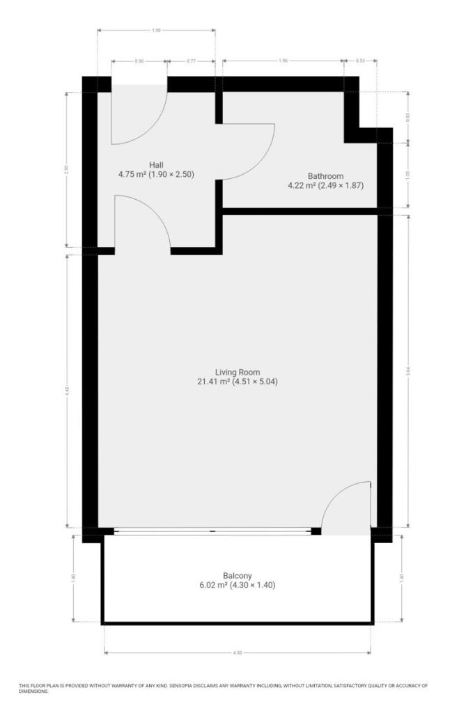 Pronájem bytu 1+kk 35 m2, Praha – náhled fotky 12