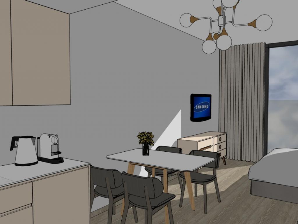 Pronajem bytu 1+kk 35 m2