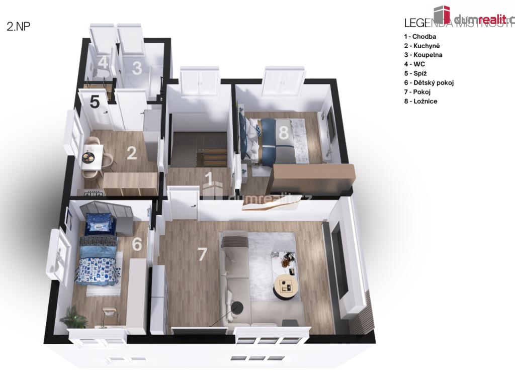 Prodej domu 160 m² – pohled 4