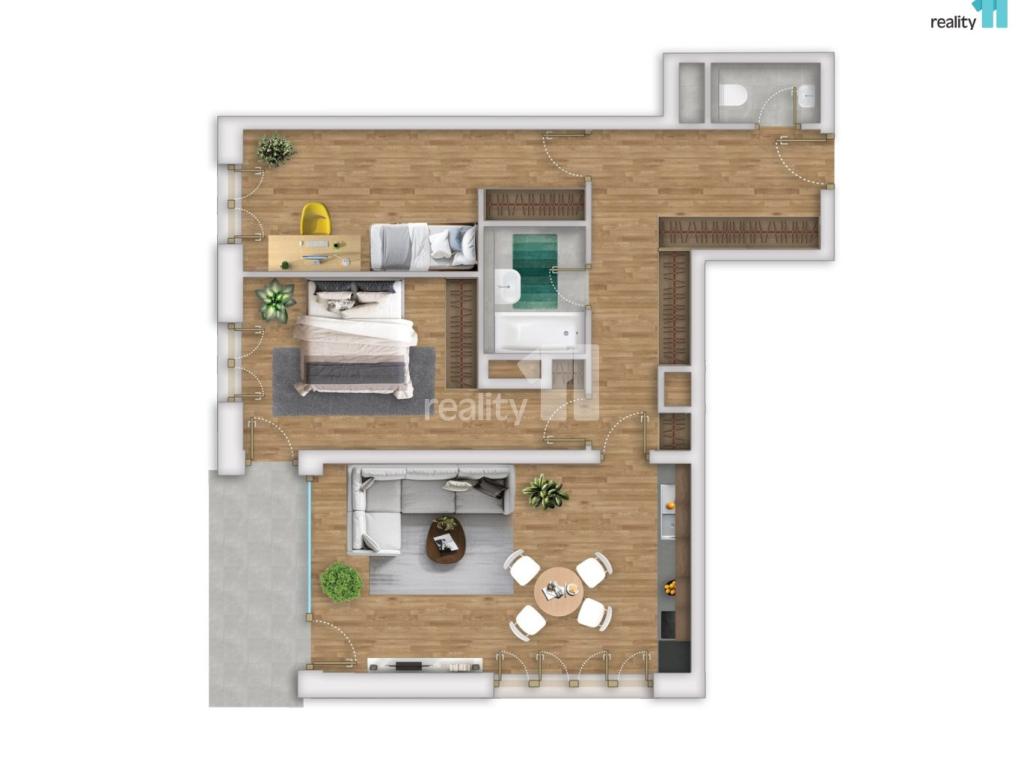 Prodej bytu 2+kk 88 m2