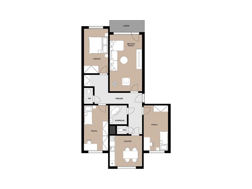 Prodej bytu 4+1 89 m2, Praha – náhled fotky 29