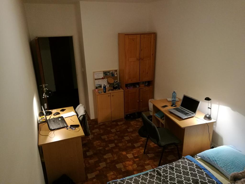 Spolubydleni bytu 2 lůžka 16 m2