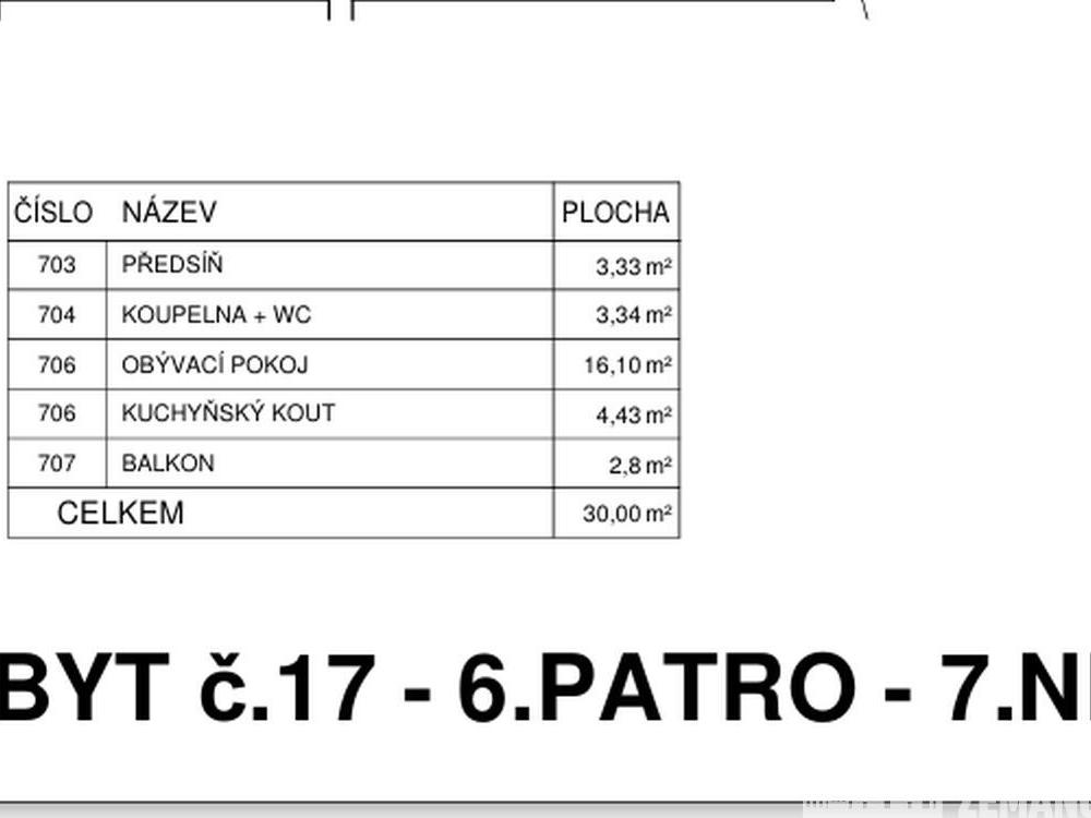 Pronájem bytu 1+kk 30 m2, Praha – náhled fotky 9