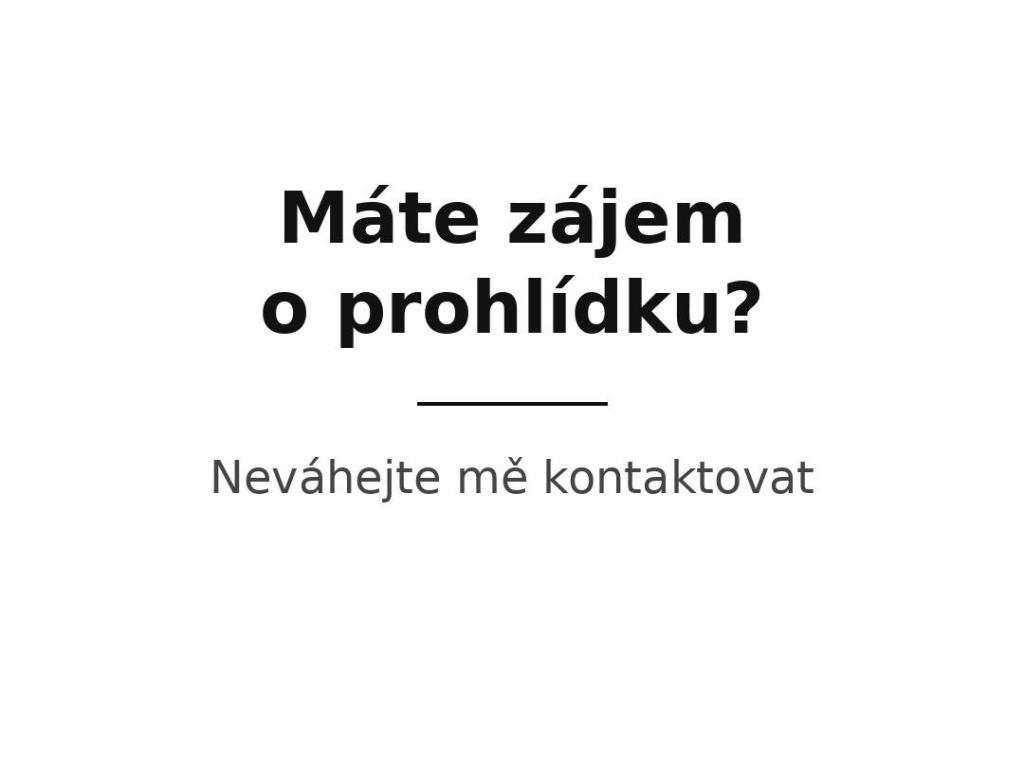 Pronájem bytu 2+kk 43 m2