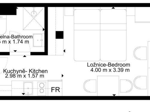 Pronájem bytu 1+kk 22 m2, Brno – náhled fotky 7