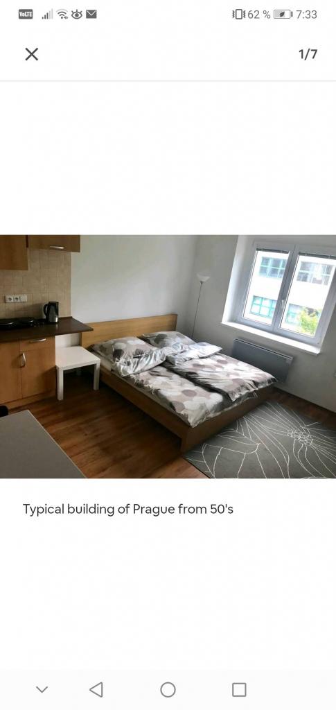 Pronajem bytu garsonka 25 m2