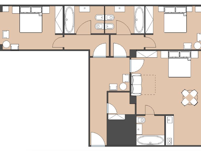 Pronajem bytu 3+kk 110 m2