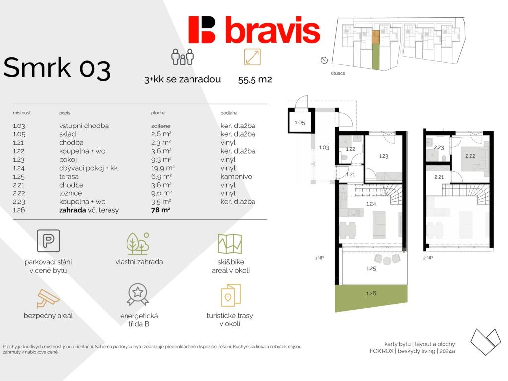 Prodej bytu 3+kk 139 m2