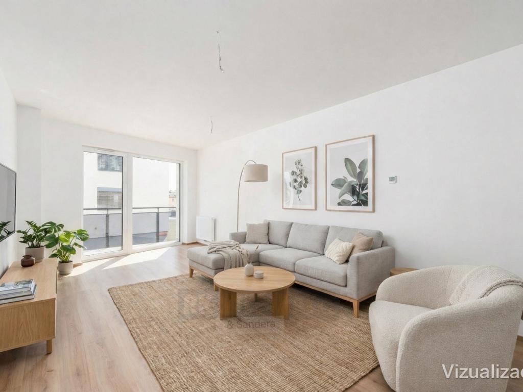 Pronájem bytu 1+kk 34 m2