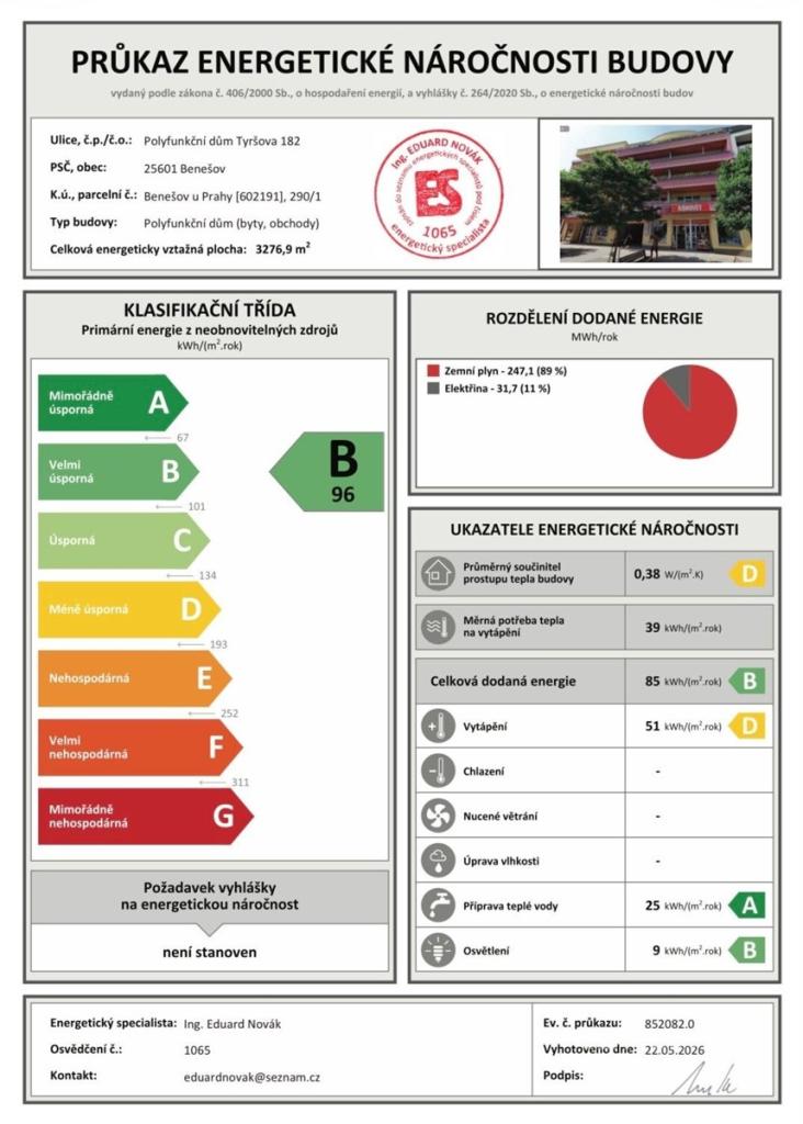 Pronájem bytu 1+kk 44 m2, Benešov – náhled fotky 13