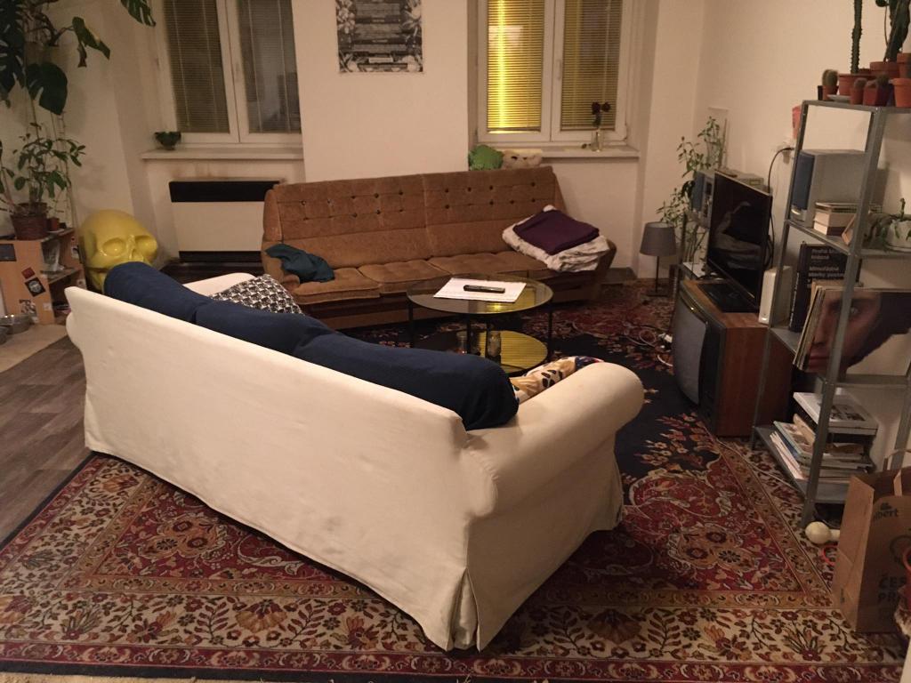 Spolubydleni bytu celý pokoj 90 m2