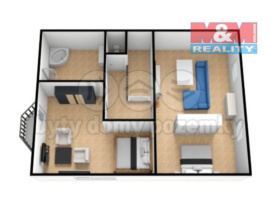 Pronajem bytu dům 170 m2
