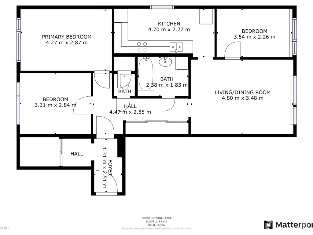Prodej bytu 4+1 80 m2, Praha – náhled fotky 14