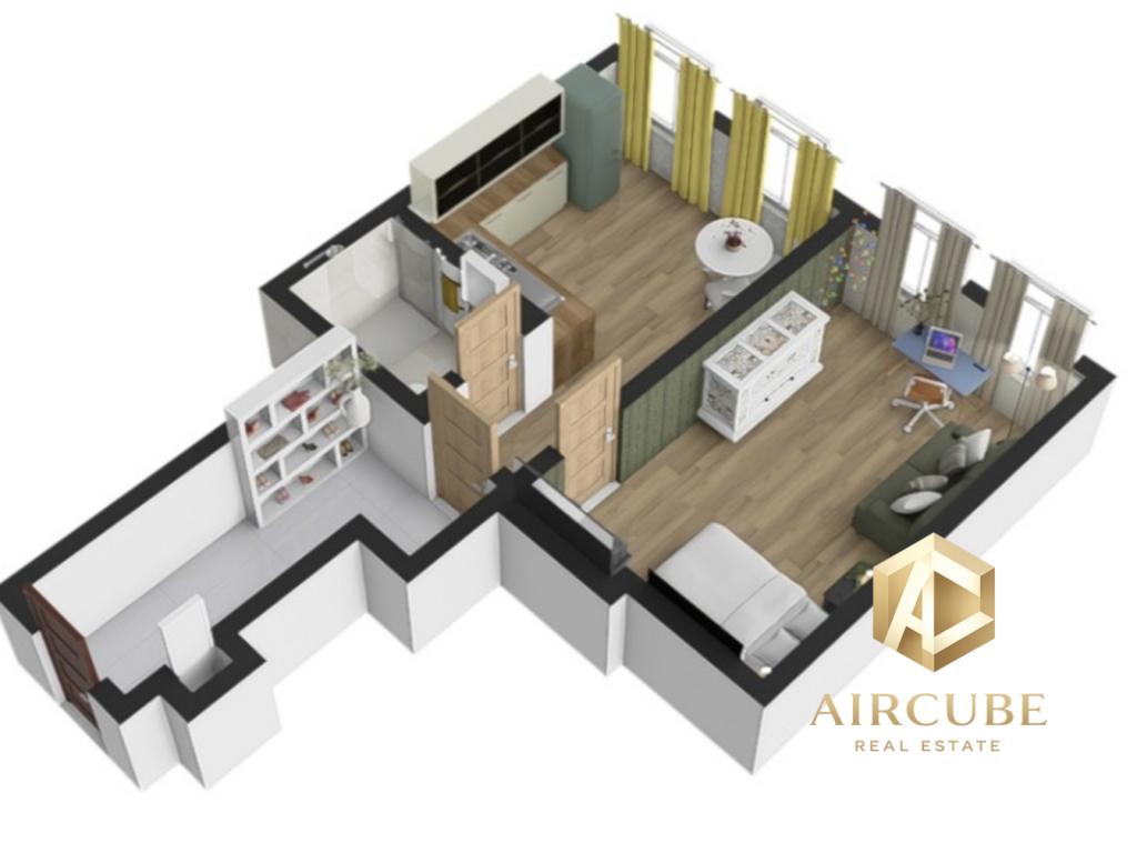Pronájem bytu 2+kk 42 m2