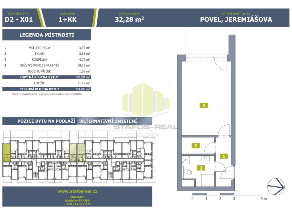 Prodej bytu 1+kk 32 m2