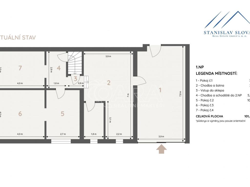 Prodej domu 140 m2