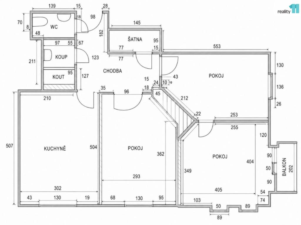 Pronájem bytu 3+1 68 m2, Praha – náhled fotky 11
