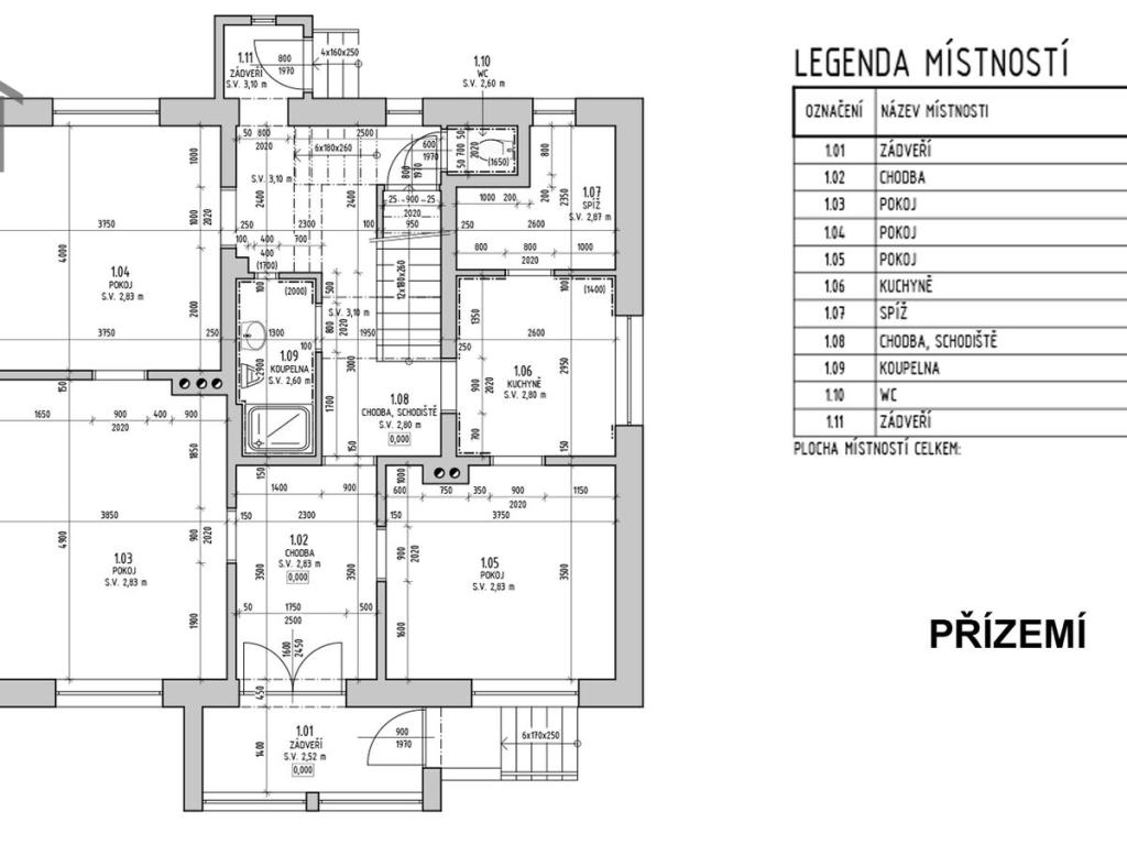 Prodej domu 244 m2