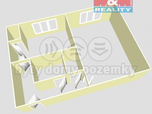 Pronajem bytu 1+1 41 m2