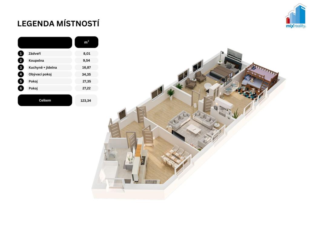 Prodej bytu 3+1 120 m2, Chotěšov – náhled fotky 22
