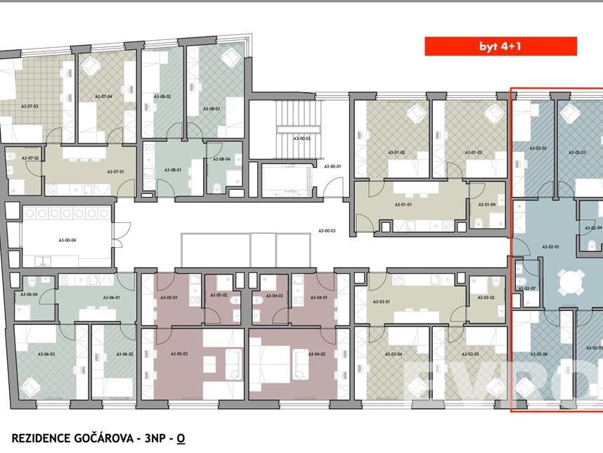 Pronájem bytu 4+1 67 m2