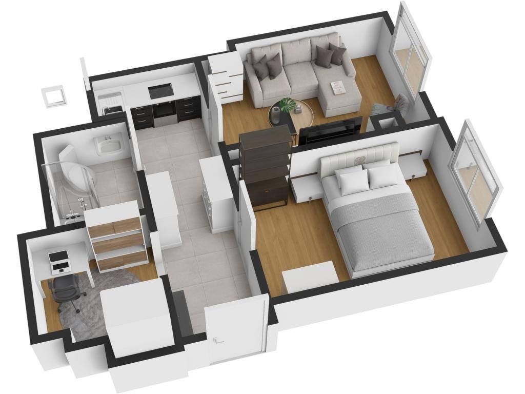 Prodej bytu 2+kk 55 m2, Praha – náhled fotky 24