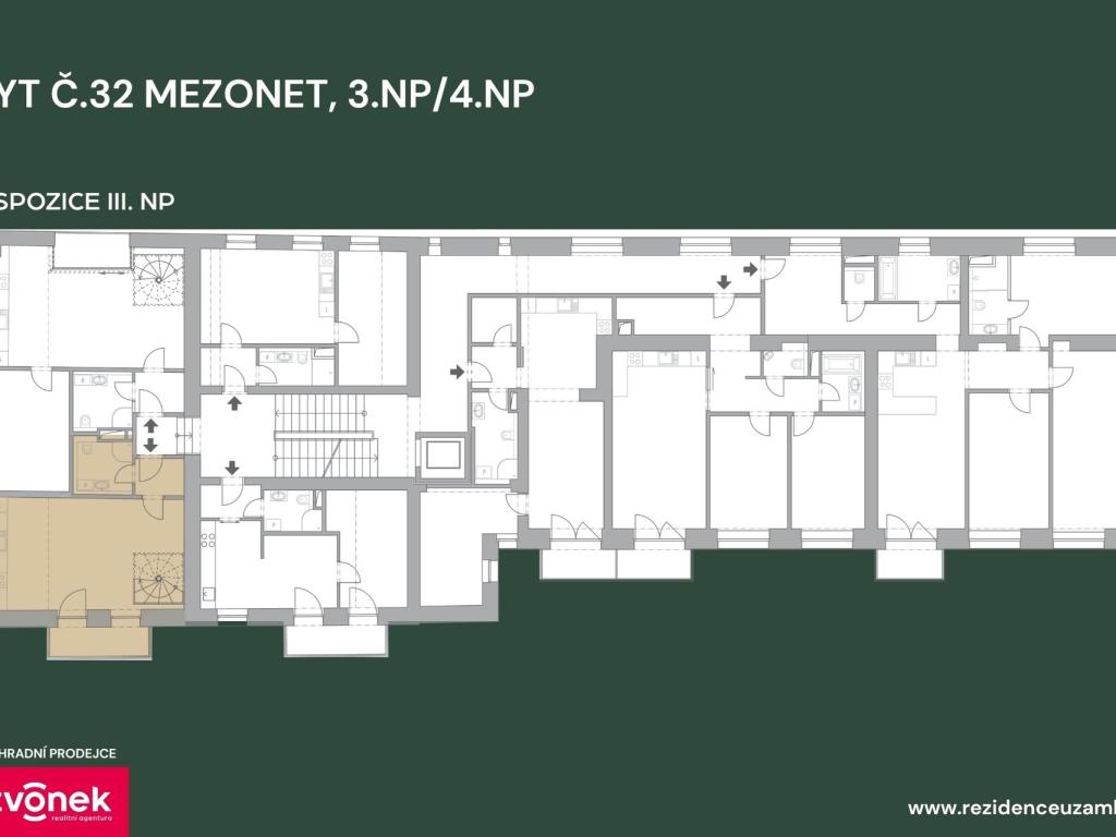 Prodej bytu atypický 85 m2