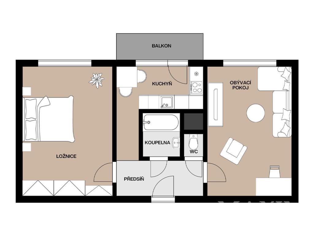 Prodej bytu 2+1 52 m2, Kladno – náhled fotky 26