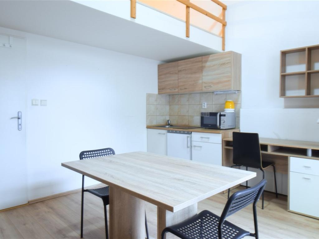 Pronájem bytu 1+kk 20 m² – pohled 2