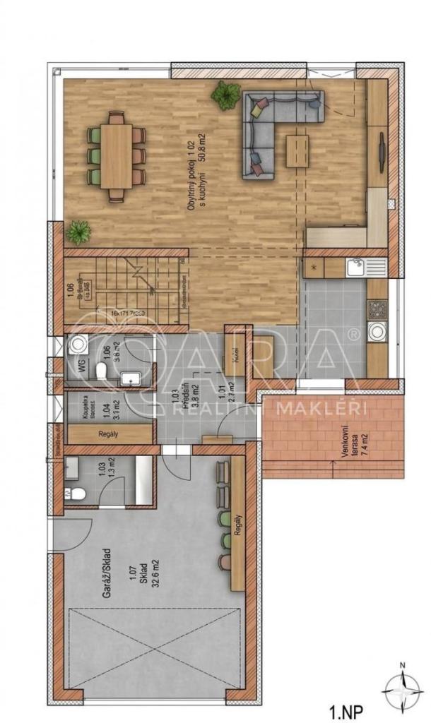 Prodej domu 231 m2, Vysoký Újezd – náhled fotky 11