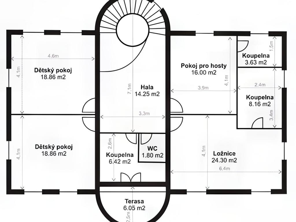 Pronájem domu 254 m2, Praha – náhled fotky 22