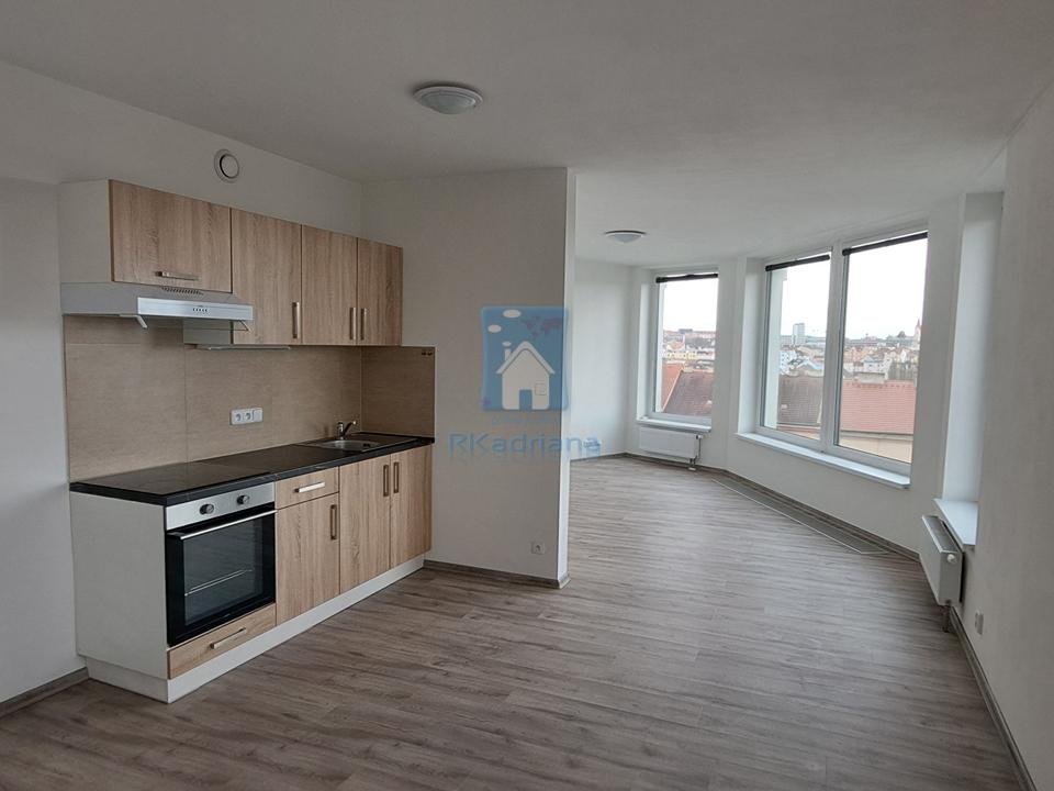Pronájem 1+kk, Plzeň - Železniční, 14800 Kč, 43 m2