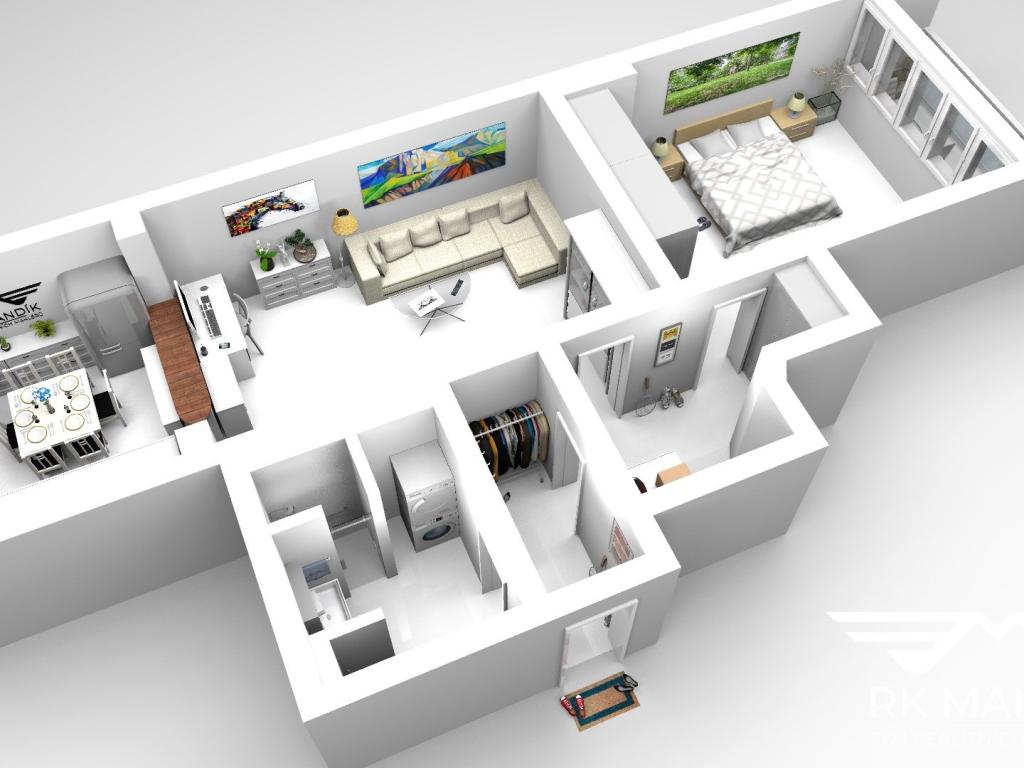 Pronájem bytu 2+kk 70 m2, Libčice nad Vltavou – náhled fotky 7