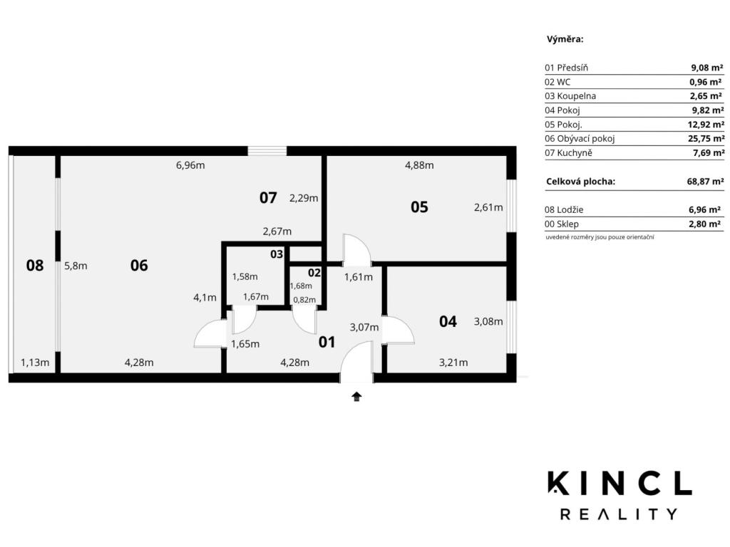 Prodej bytu 3+kk 68 m2, Nymburk – náhled fotky 23