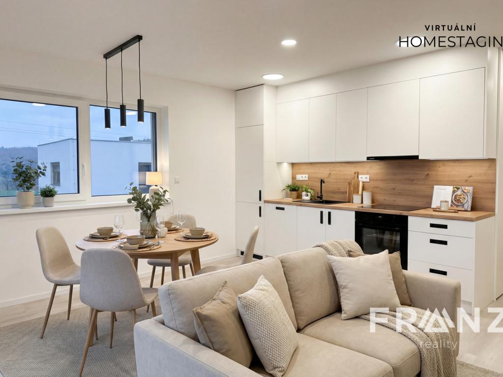 Pronájem bytu 2+kk 43 m² – pohled 4
