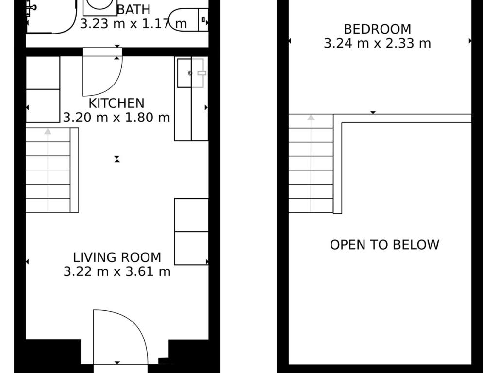 Pronájem bytu 1+kk 21 m2