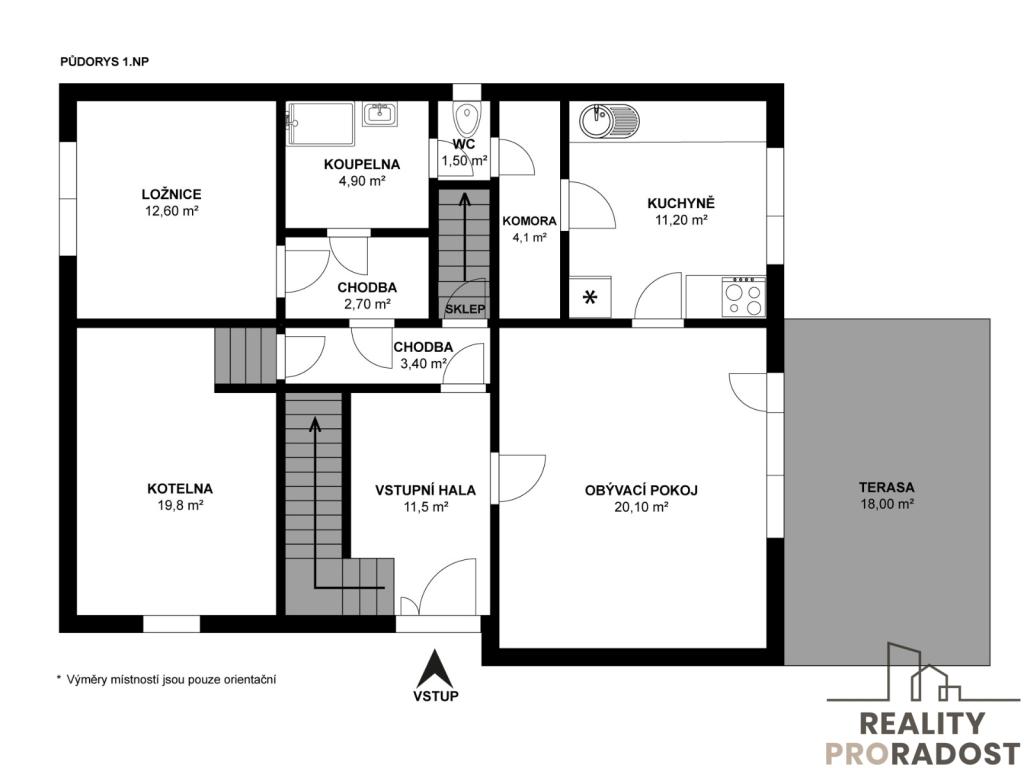 Prodej domu 172 m2