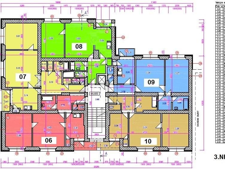 Pronajem bytu 2+kk 65 m2