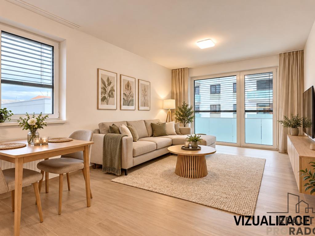 Pronájem bytu 2+kk 56 m2