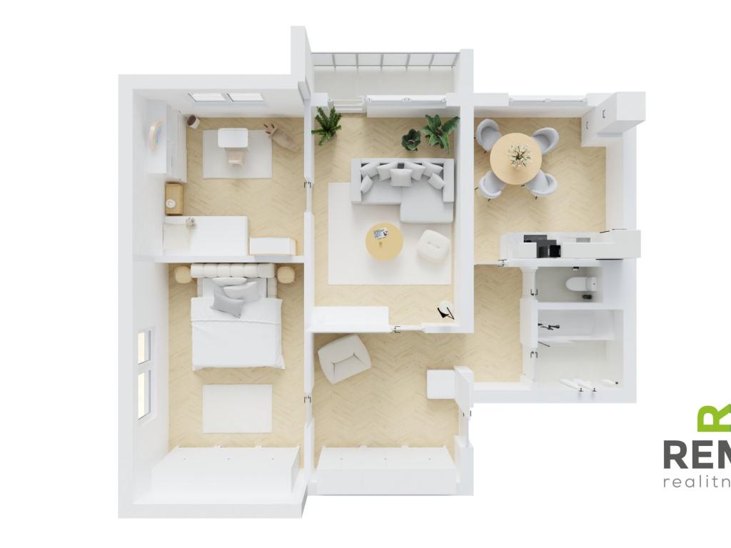 Prodej bytu 3+1 88 m2, Bojkovice – náhled fotky 16