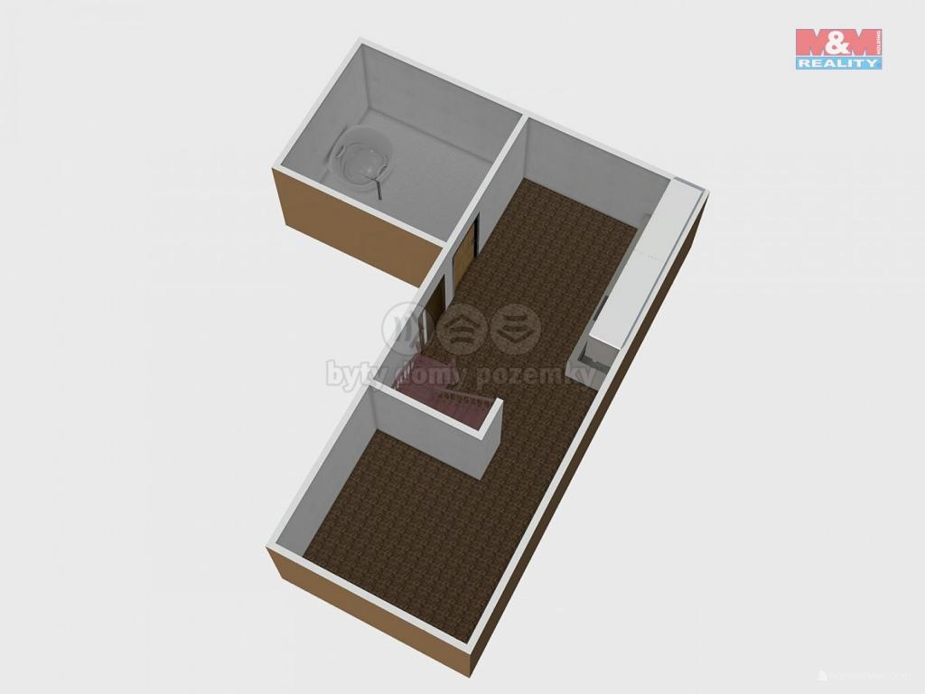 Pronajem bytu 2+kk 78 m2