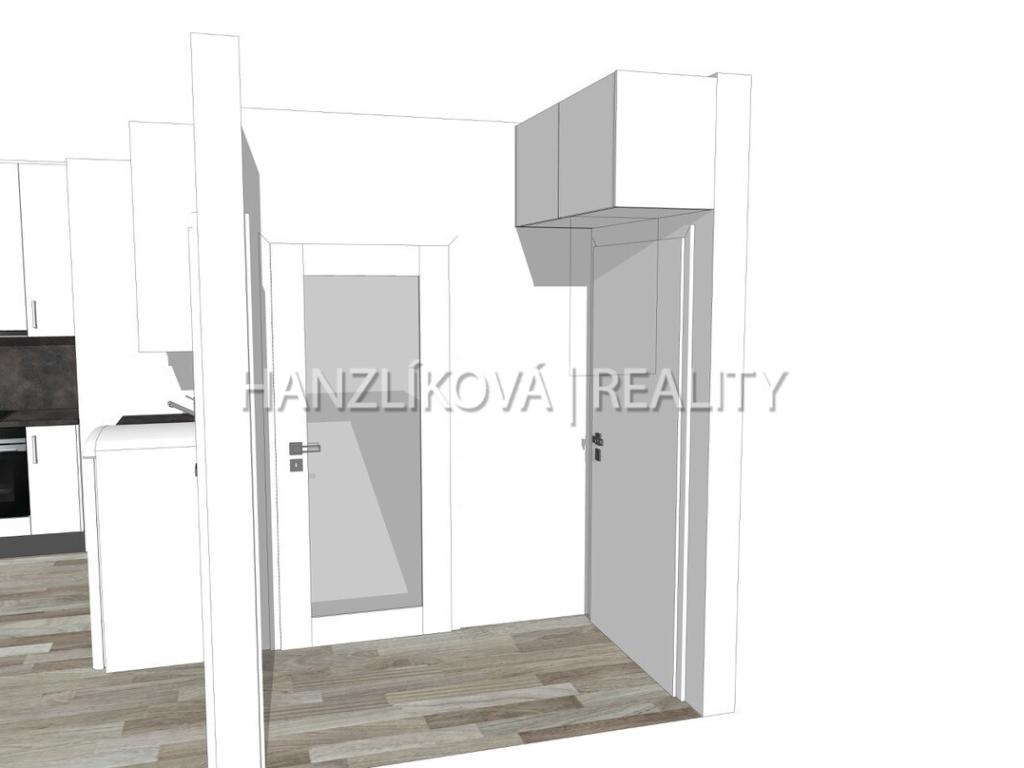 Pronájem bytu 1+kk 29 m2
