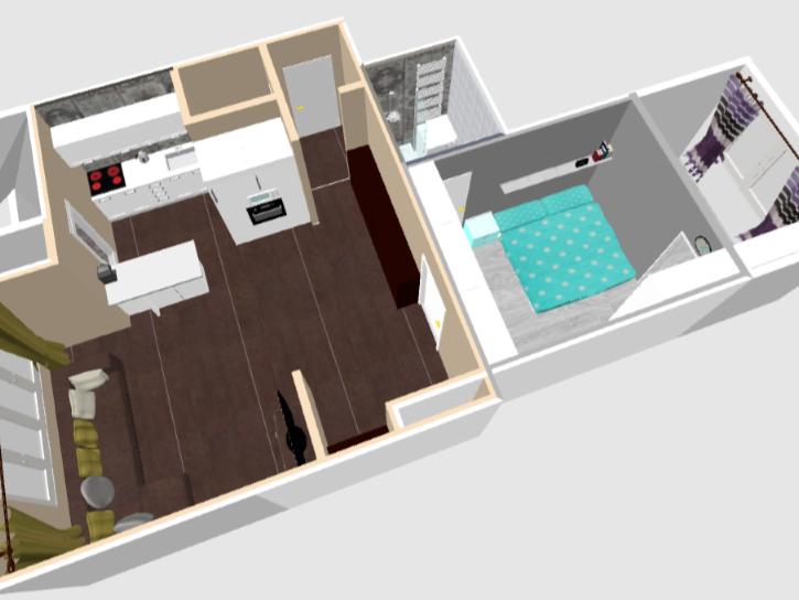 Pronajem bytu 3+kk 60 m2